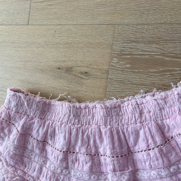 LoveShackFancy pink skirt. Medium. Preloved - Picture 4 of 5